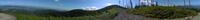 Lysá Hora, panoramatický snímek, 4.7.2004
