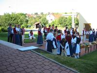 Děkovná bohoslužba za úrodu - srpen 2004