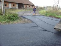 Oprava místní komunikace - Rychaltice u bytovky