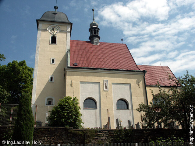 Fulnek, Kostel v Děrném