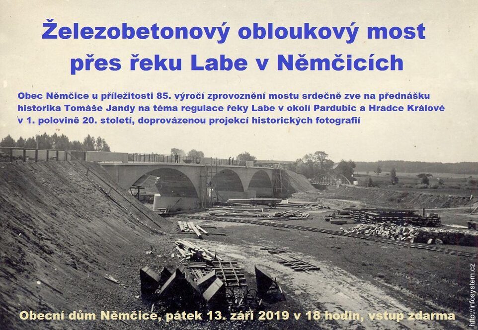 Němčický most - pozvánka na přednášku