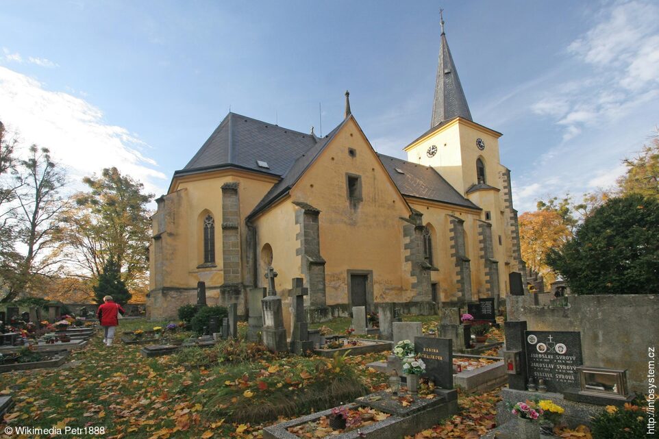 Hřbitov u kostela sv. Petra a Pavla