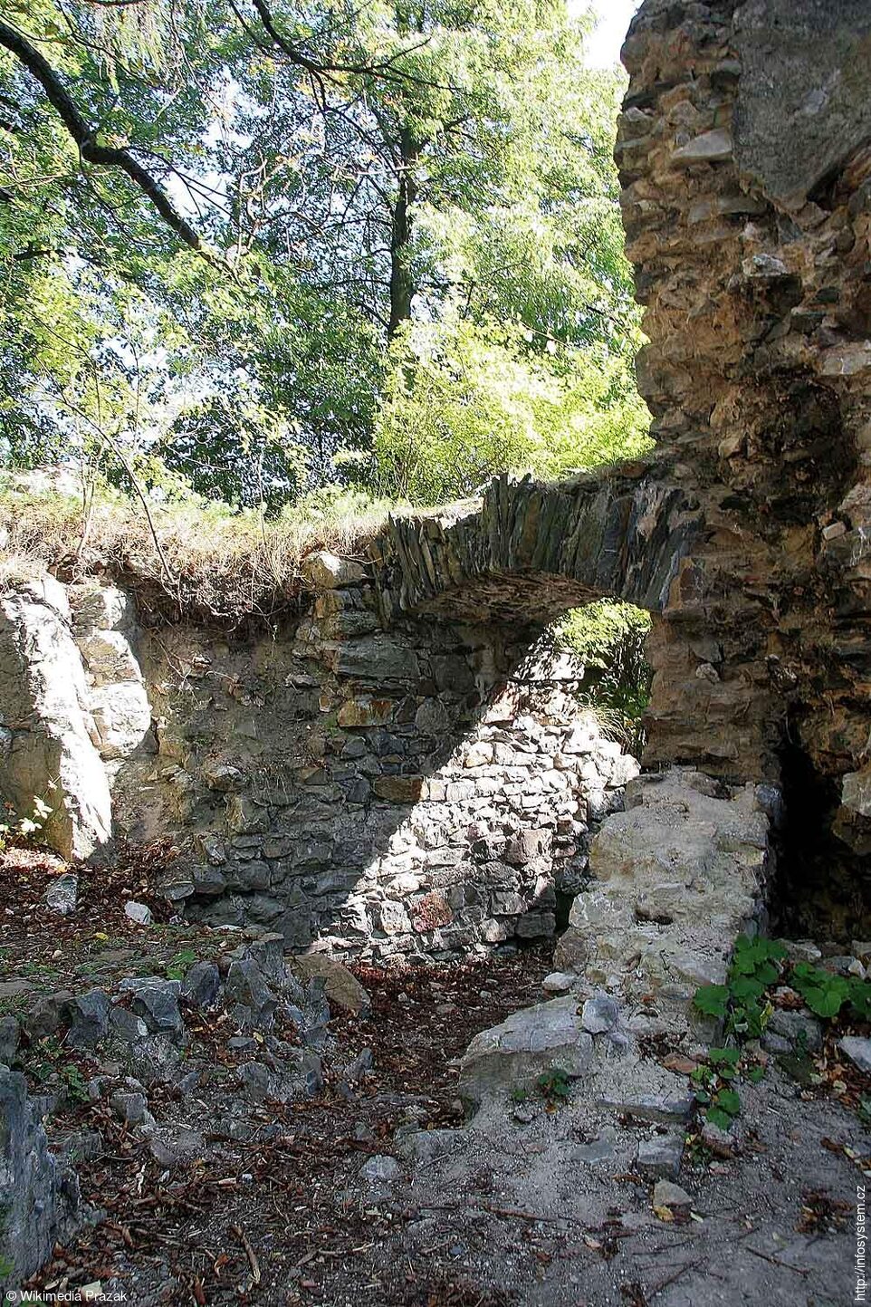 Zřícenina hradu Rabštejn