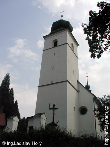Nový Jičín, Žilina, kostel sv. Mikuláše