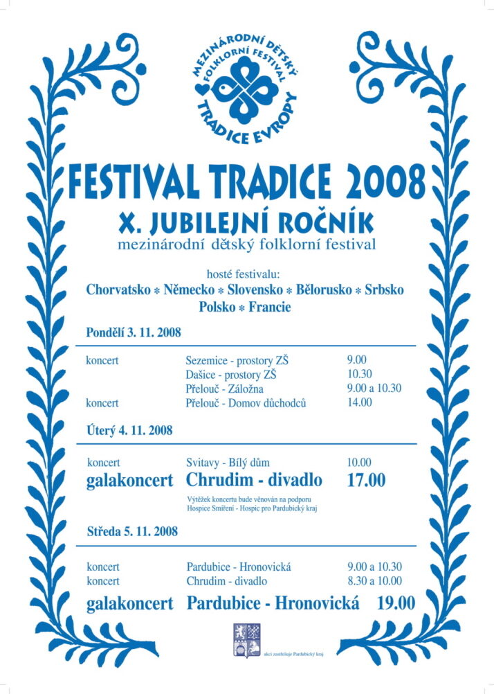 Dětský mezinárodní folklorní festival Tradice Evropy