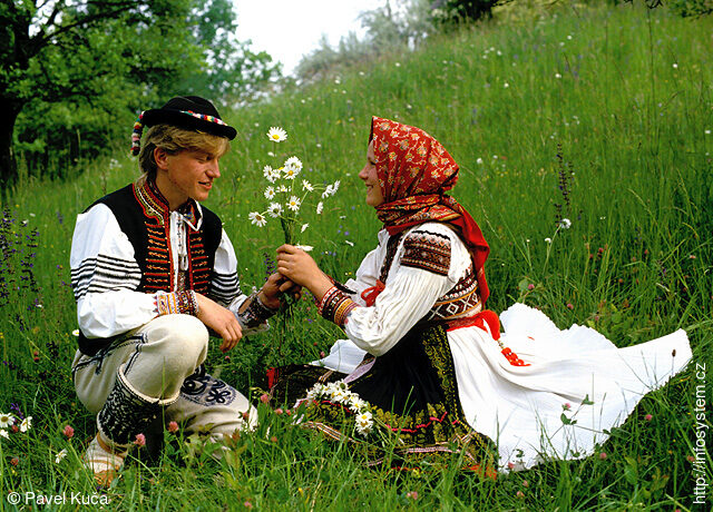 Bílé Karpaty, Starý Hrozenkov, Moravské Kopanice, kroj