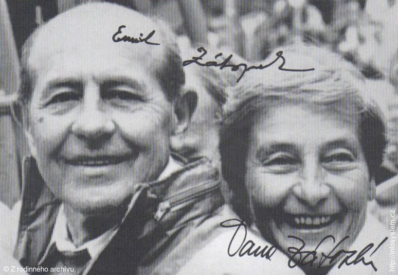 Emil a Dana Zátopkovi